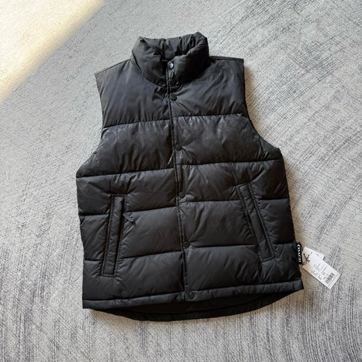 D112544男士双面拼色立领羽绒背心休闲叠穿保暖 商品图7