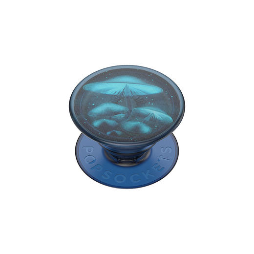 【夜行者】夜蘑菇灯 POPGRIP泡泡骚 Graphic平面系列 蓝色 植物花卉 商品图0