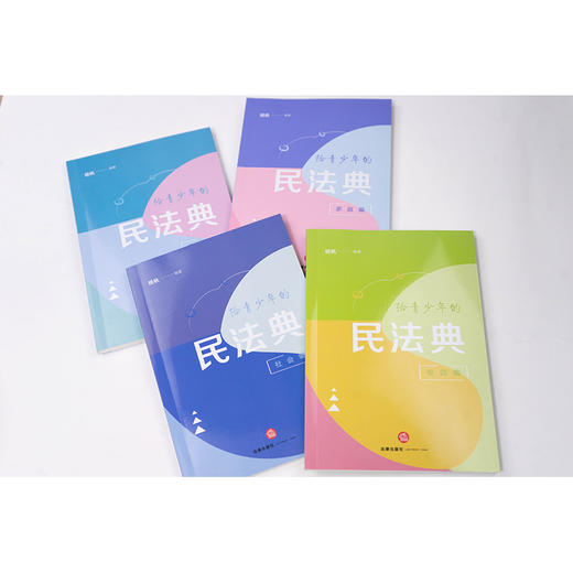 4本套装 给青少年的民法典（概述编+家庭编+校园编+社会编）杨帆编著 法律出版社 商品图1