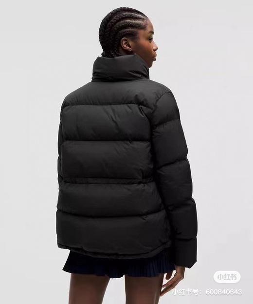 D112542泡芙女款冬季保暖连帽五格羽绒服 商品图6