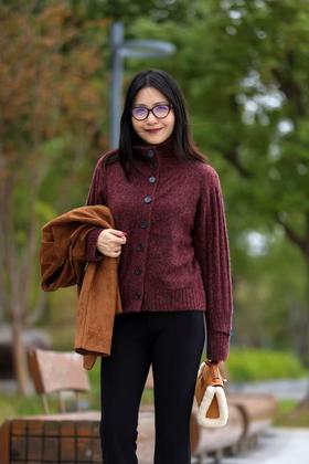 MAISON COVET纯山羊绒高领外套上衣