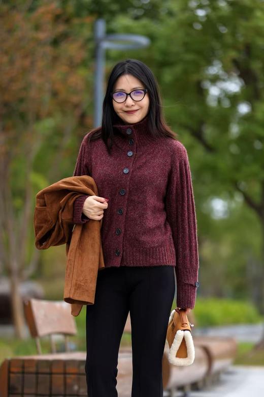 MAISON COVET纯山羊绒高领外套上衣 商品图0