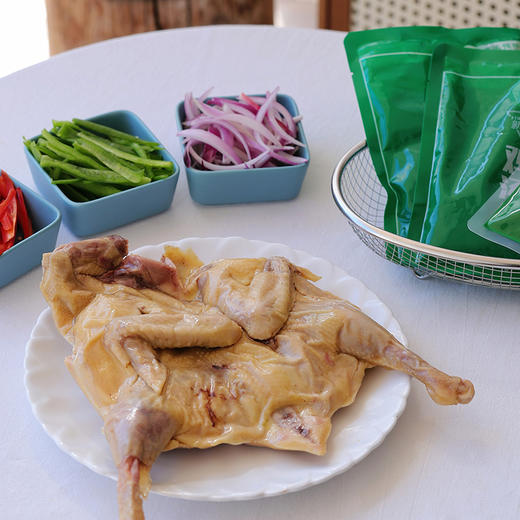 悠了优乐·新疆手撕椒麻鸡1.3kg  汤汁鲜香 麻味绵长 商品图2