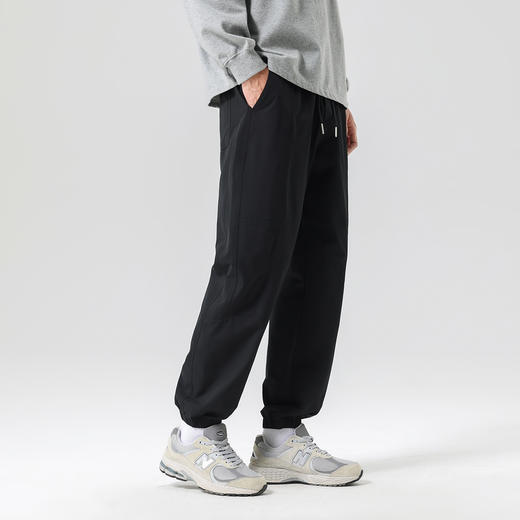 gxg.jeans男装 25夏新款户外运动裤抽绳系带纯色休闲裤舒适百搭束脚裤男K&C 商品图1