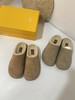 D112509包头内增高勃肯毛毛拖鞋女乐福鞋棉鞋 商品缩略图0