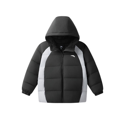 超级安踏儿童羽绒服秋冬保暖连帽外套鸭绒棉服运动上衣352541913L 商品图0