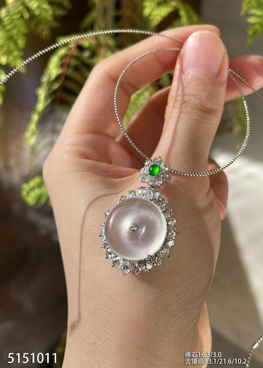 5151011，平安扣吊坠。具体价格微信咨询 商品图2