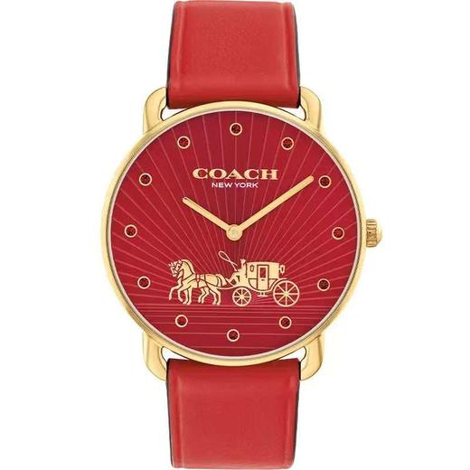 【+9.9元送马年限定款汽车挂件】COACH/蔻驰马年手表时尚气质手表 商品图6