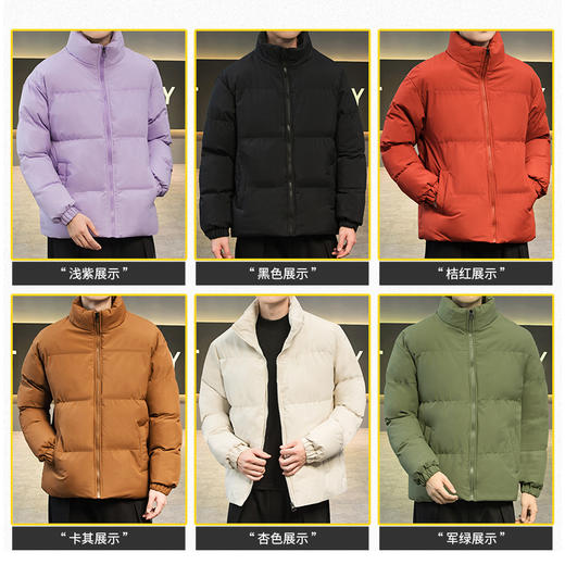 【厚款锁温 阳光挺拔 耐刮防泼】雅鹿情侣款加厚棉服 商品图4