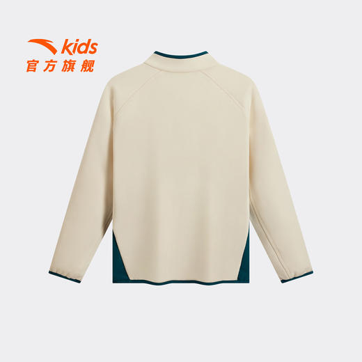 安踏儿童卫衣男大童装少年顽家秋冬新品加绒保暖潮流套头衫352618702N 商品图1