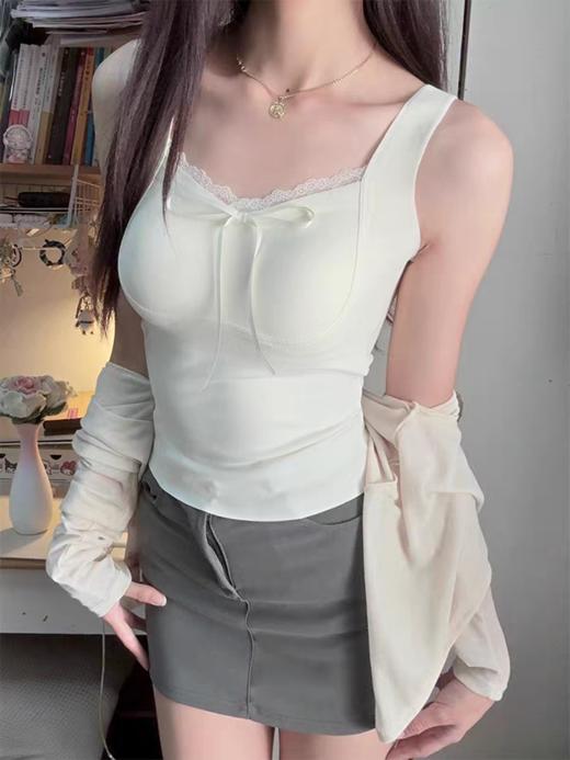 <曾小咸推荐> 德绒蝴蝶结保暖背心 日常88  商品图2