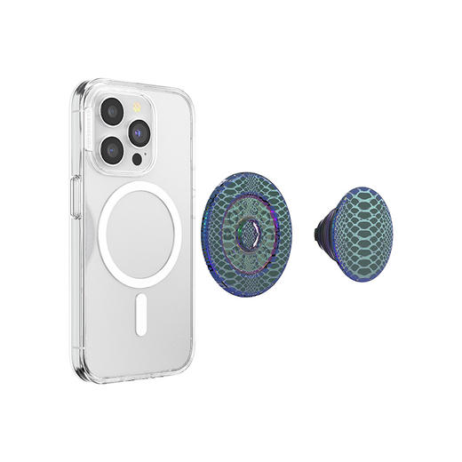 -【夜行者】夜蟒 MAGSAFE磁吸 Round圆啪嗒系列 绿色 纹理 商品图1