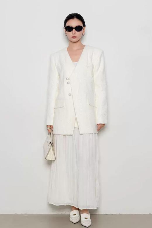 Kai & Kiera 肌理提花高级简约西装外套 21293 商品图1