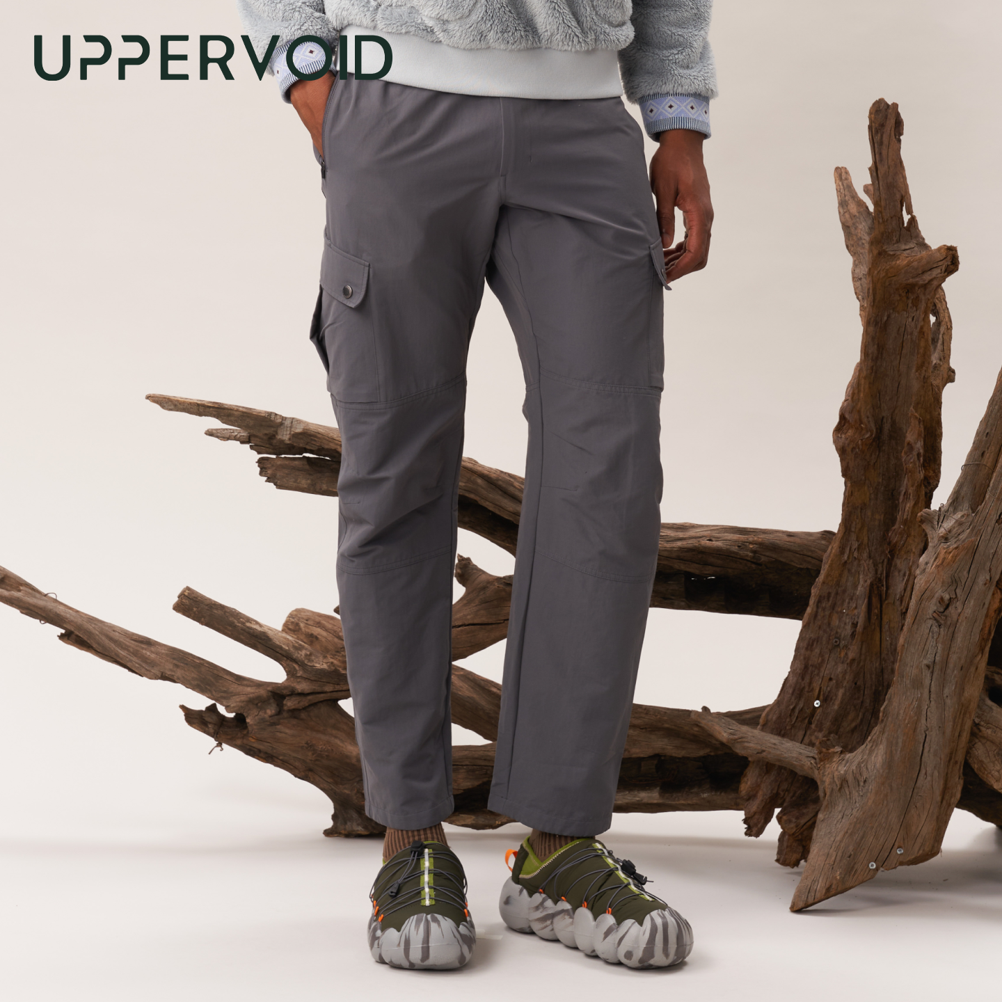 GOLANG1.1工装裤户外耐磨宽松直筒运动裤男女UPPERVOID二普纬度