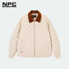 NPC撞色翻领菱格羽绒服90白鸭绒夹克保暖防风外套冬季NP5ADJ01 商品缩略图0