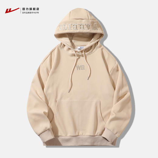 回力刺绣卫衣男生款美式春秋季情侣装潮牌痞帅高级感vintage外套 商品图1