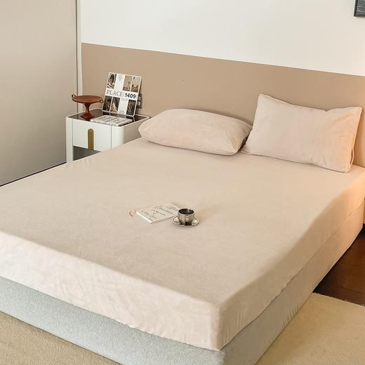 【超柔牛奶绒床笠】牛奶绒床笠秋冬保暖加厚230g超柔绒布单品床笠 商品图8