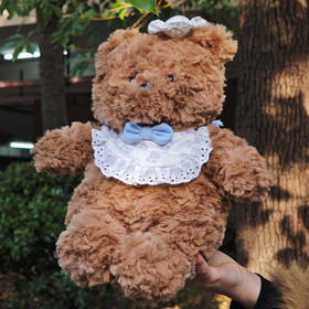 25cm眼罩小熊玩偶公仔毛绒玩具生日礼物毛绒公仔-纪念日百货门店同款167796469