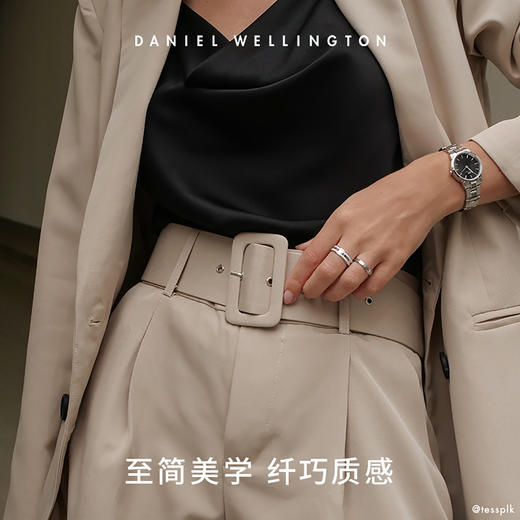 7315030002119 丹尼尔惠灵顿DANIEL WELLINGTON 经典素圈系列情侣同款单只戒指食指戒时尚首饰对戒尾戒送礼#60 商品图2