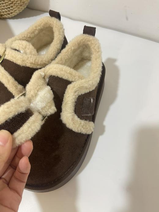 D112511冬新款厚底加绒雪地靴保暖毛毛鞋棉鞋勃肯鞋女 商品图10