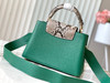 秋冬特惠💰1700 渠道级LV te级LV 全套包装 N80931/M48865翡翠绿 本款 Capucines BB号手袋 商品缩略图2