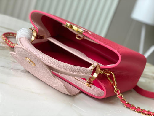 秋冬特惠💰1630 渠道级LV 新品 te级LV 全套包装 M21689/M48865玫红拼链条款 商品图4