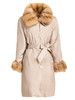 LIZZY 冬雪貂毛领尼克服风衣外套（毛领内胆可脱卸）4110 商品缩略图4