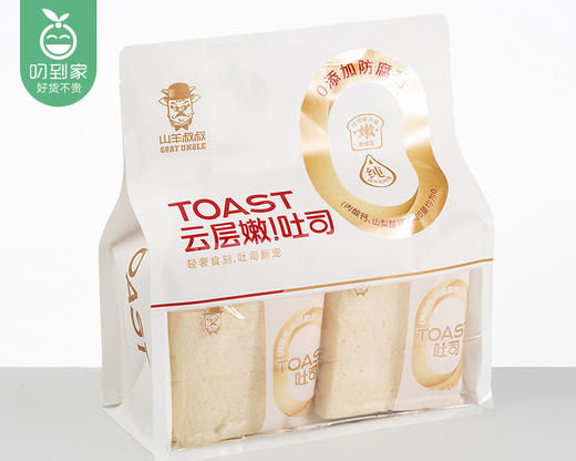 山羊叔叔云层无边嫩吐司（420g/袋 6片装）生产日期: 11月25日 商品图6