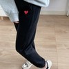 D112559棉混纺面料弹力松紧腰加绒加厚卫裤休闲裤 商品缩略图4
