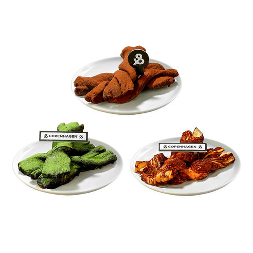 哥本健康丹麦黑巧碱水棒 香辣/可可/抹茶 40g/根 商品图6