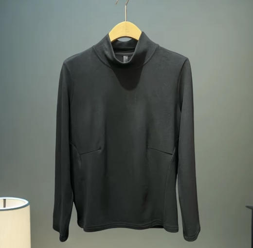 【爆款推荐】【软 发热绒保暖】水淼2025冬新款百搭显瘦发热绒打底衫1882 商品图2