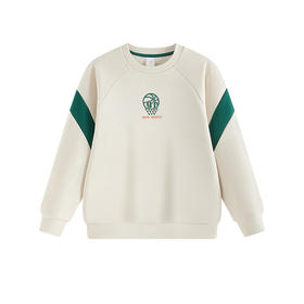 超级安踏男大童加绒卫衣秋冬保暖长袖衫圆领运动长袖352541736U