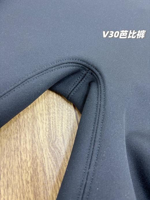 D112543黑金加绒瑜伽裤羊羔绒款高腰塑身鲨鱼芭比裤 商品图6