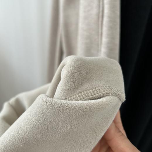 老米优品🎈3-5天！高端系列《加厚加绒直筒小阔腿羊毛裤》550g克重，垂感nice ! 显瘦又高级，松弛有温暖~ K251125A 商品图1