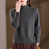 CC新款气质打底衫冬季内搭时髦洋气漂亮上衣2025年新款女士毛衣 商品缩略图3