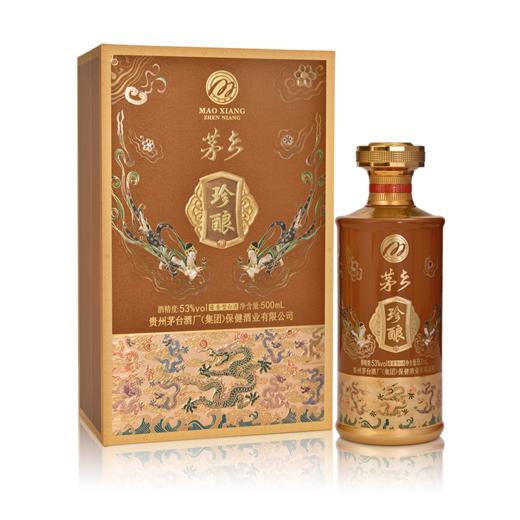 【自营】茅乡珍酿贵州茅台集团53度酱香型白酒 53度 500mL 6瓶 整箱酱棕色 商品图7