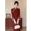 GX时尚改良年轻少女款长袖加绒旗袍2025冬季新款日常可穿旗袍 商品缩略图0