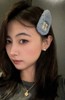 D112558甜美少女秋冬复古羊羔毛糖果色字母发夹 商品缩略图10