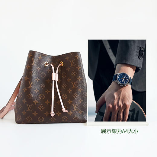 【95新】LV路易威登NEONOE系列M44022  老花拼粉色NEONOE水桶包单肩包女士201125NJS05 商品图8