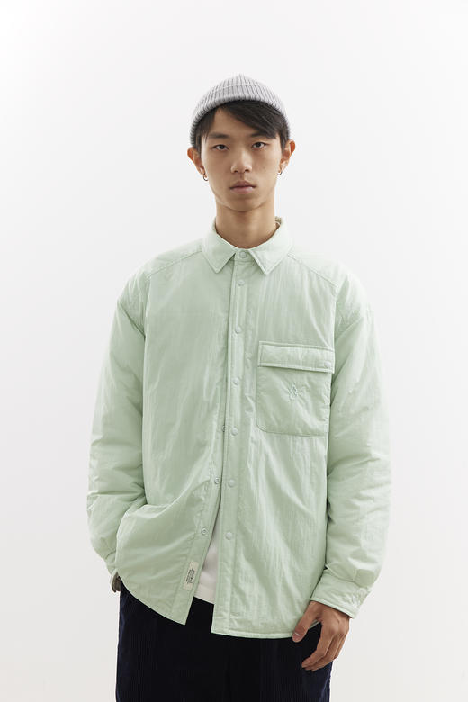 吃茶去chichaqu25秋冬新雪丽3M轻型保暖衬衫棉服双面穿绗缝 商品图2