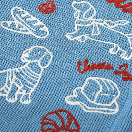 D112526刺绣针织衫宽松女2025秋冬季新款设计感休闲长袖毛衣 商品图11