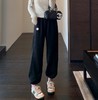 D112568空气层面料软糯亲肤加绒保暖女士休闲长裤 商品缩略图13