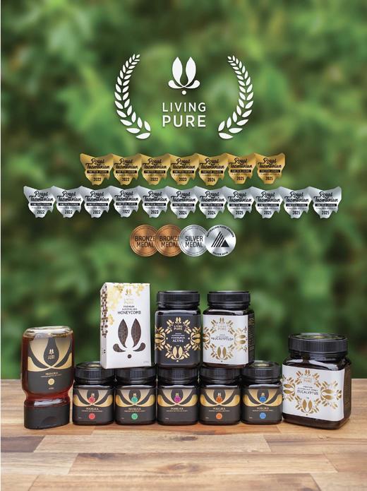 缎带蜂蜜双支礼盒 (麦卢卡+桉树花）-LP006 商品图4