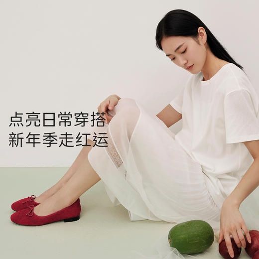 7or9玛丽珍平底鞋柔软通勤单鞋新品苹果可露丽 商品图4