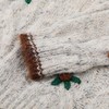 D112528秋冬季新款重工钩花圆领软糯毛衣女慵懒风宽松套头针织衫 商品缩略图7