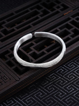 【星河遨游】子佩集S999银手工手镯原创设计【55031131】2407