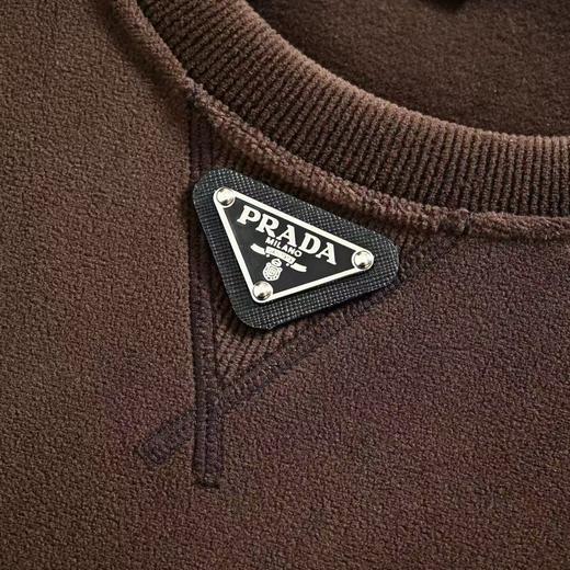 D112518秋冬季三角标logo超厚实双面摇粒绒保暖复古卫衣 商品图9