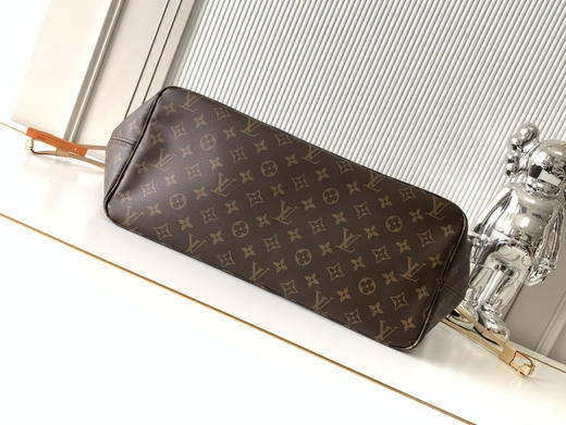 秋冬特惠💰1220 渠道级LV【全钢五金 变码芯片】te级LV 全套包装 40990老花杏 经典大号购物袋 商品图3