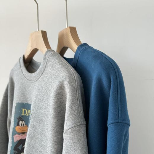 老米优品🎈3-5天！韩代同款《100%棉 🦆达菲鸭减龄加绒加厚卫衣 》韩里韩气，少女感拉满！WY251125A 商品图5