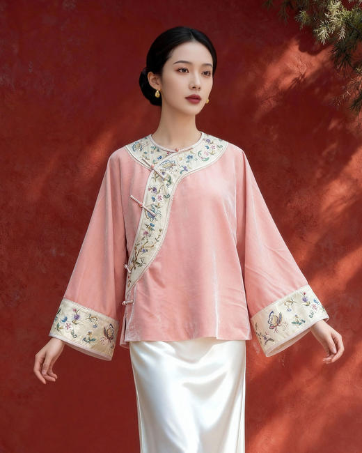 M252827-T丝绒小衫 商品图2